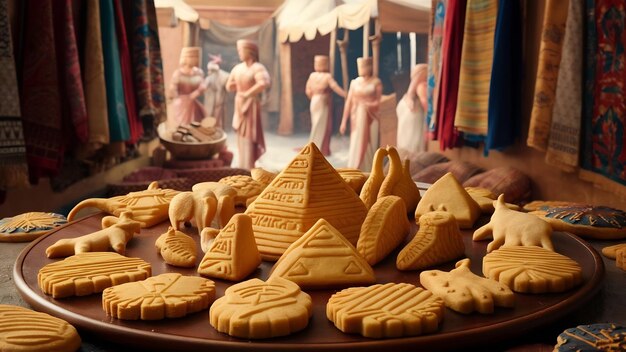 Photo egyptian cookies