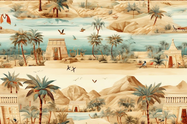 Photo egyptian culture themegenerative ai