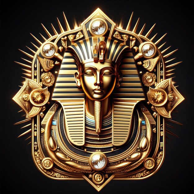 egyptian gold pharaoh tutankhamun