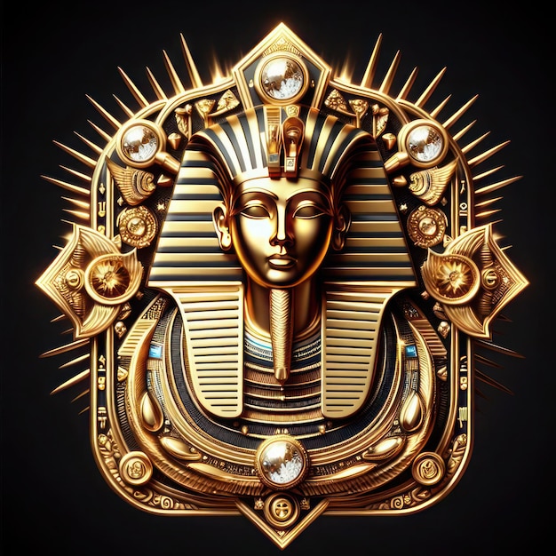 egyptian gold pharaoh tutankhamun