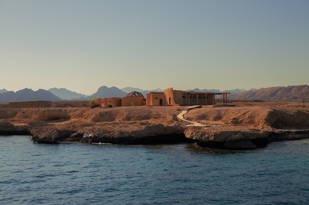 Egyptian house by the sea