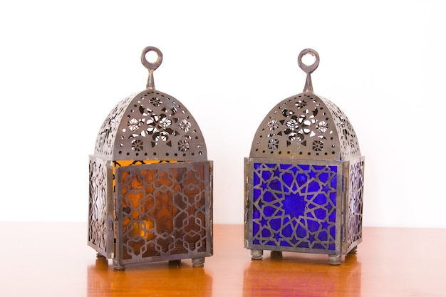 Egyptian lamps - two pieces