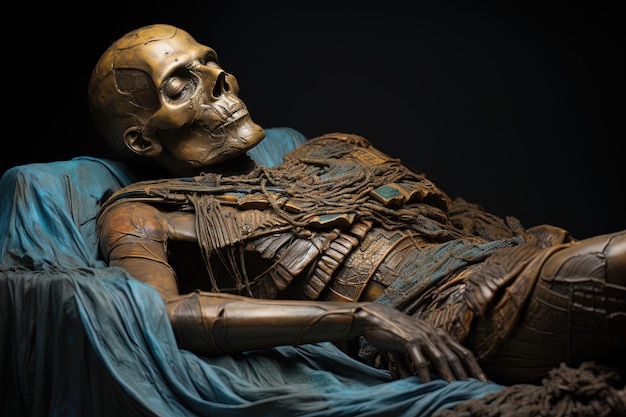 Египетская мумия вдохновила Гауди на иллюстрацию