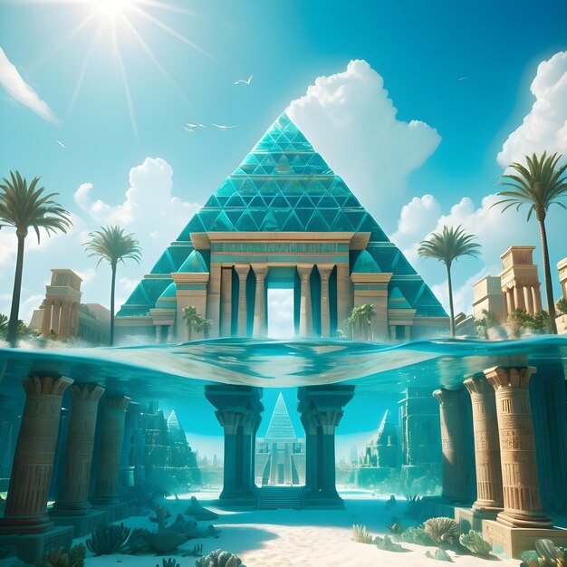 Foto egyptische atlantis