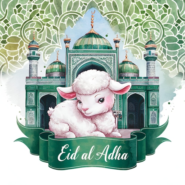 Eid al adha card design