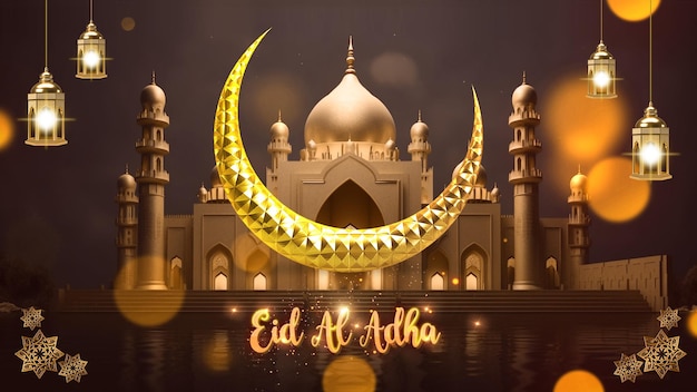 eid al adha greetings for social media post and sharing