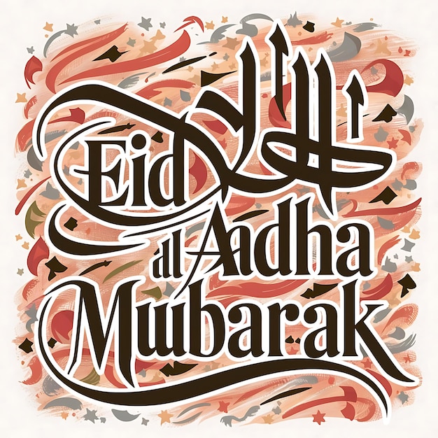 Foto eid al adha mubarak astratto illustrazione vettoriale background design