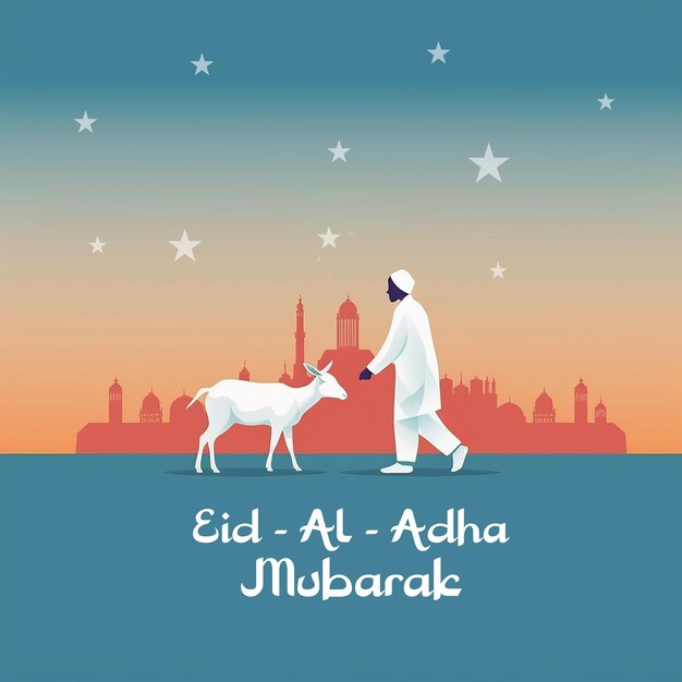 写真 eid al-adha (イード・アル・アダハ) ソーシャル・メディア・イメージ イード・ムバラック