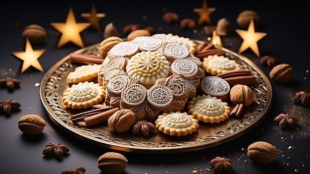 eid al fitr congratulation muslim lesser holiday tradition cookies