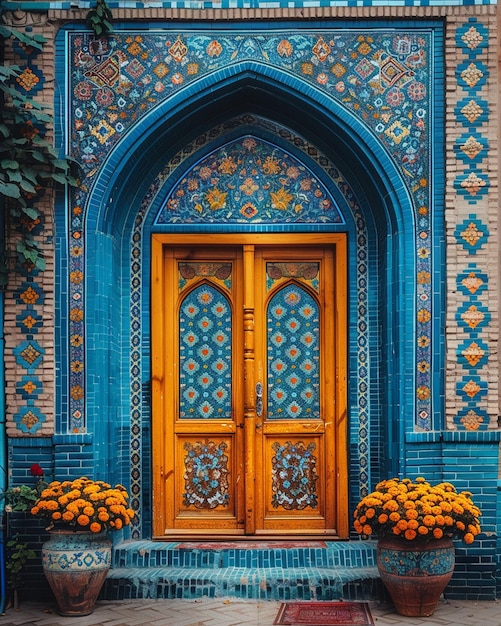 사진 eid aladha a traditional iranian courtyard wallpaper