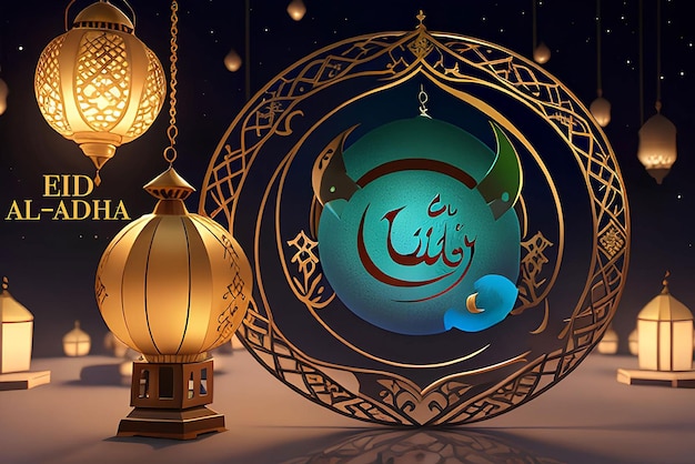 Eid aladha bannerai generated