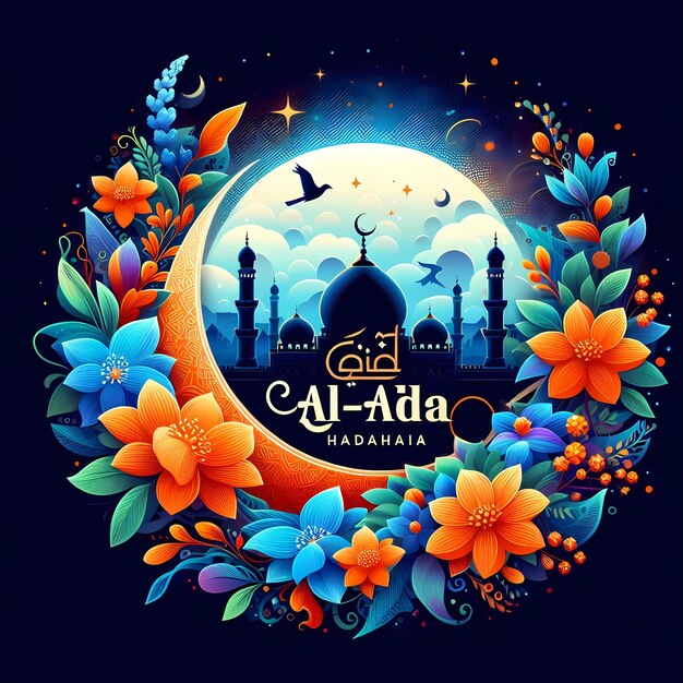 Photo eid aladha social media banner tamplete