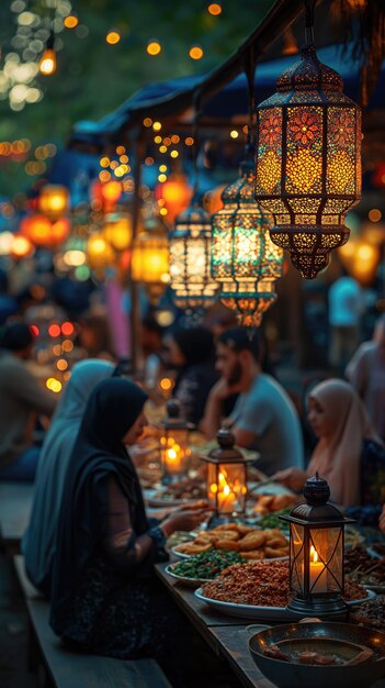 Foto eid aladha unità diversità festa scambio culturale solidarietà