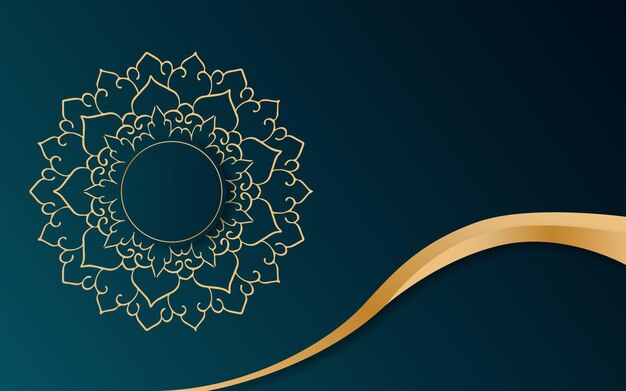 Eid alfitr background mandala