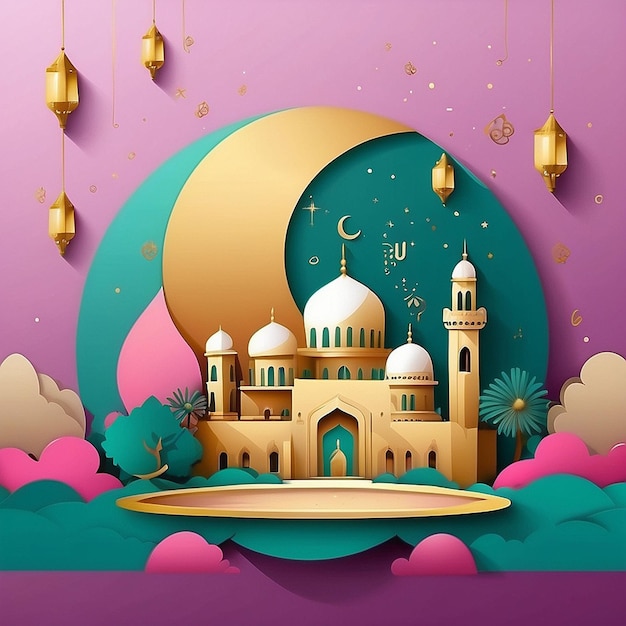 Eid alFitr holiday background