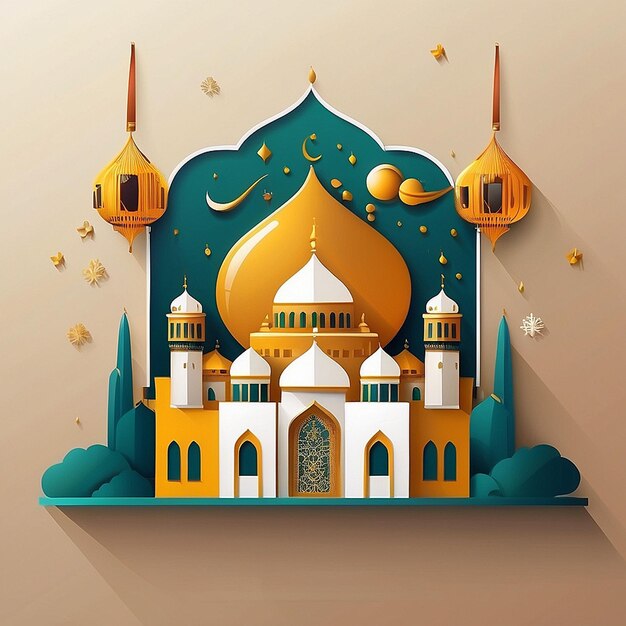 Eid alFitr holiday background