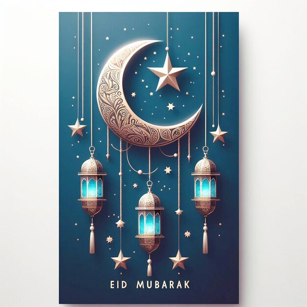 Eid Mubarak background design