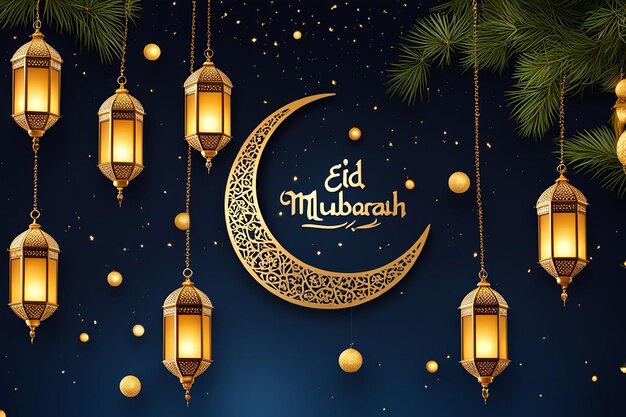 Eid Mubarak Background Design