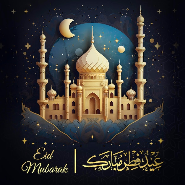 eid mubarak background