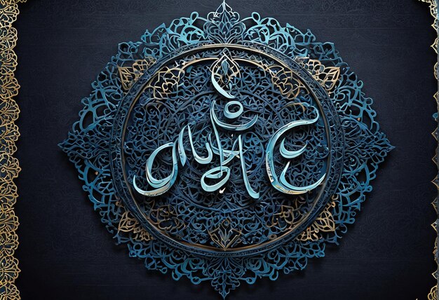 Eid Mubarak the cover of the book  the book of the quran