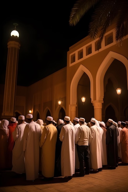 eid mubarak eid ul adha moskee achtergrond
