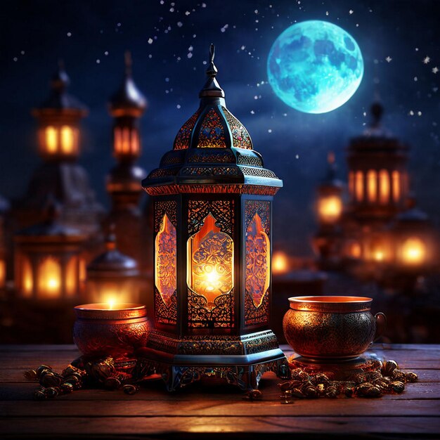 Eid Mubarak and eid ul fitr social media banner Instagram post template