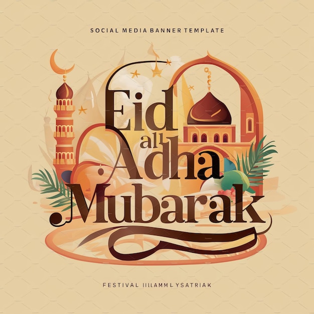 写真 eid mubarak eid ulfitr eid uladha 宗教的な祝日 クリエイティブなアイデアとコンセプトデザイン