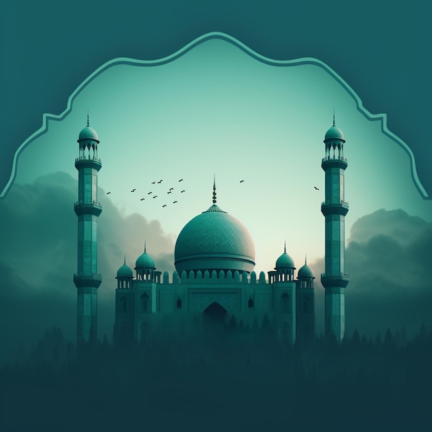 Eid Mubarak en eid ul fitr social media banner Instagram post sjabloon