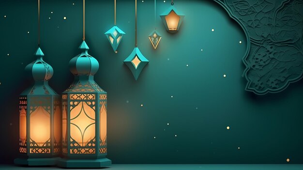 eid mubarak festival decorative greeting background Creative design