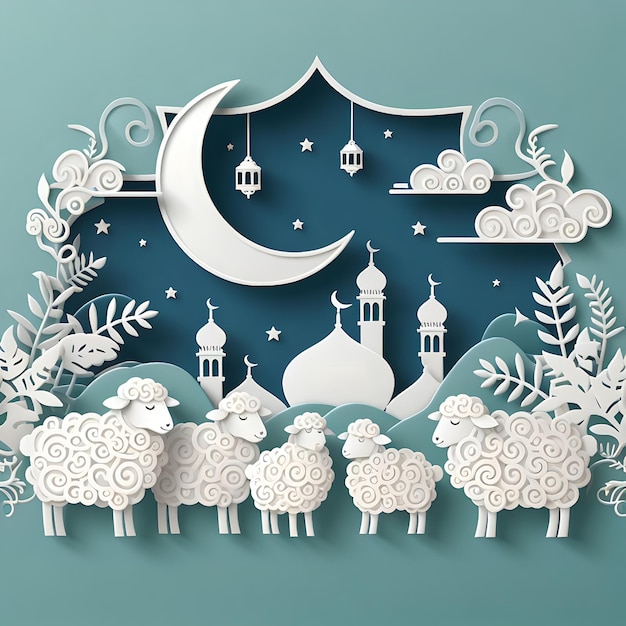 Eid Mubarak Islamic wallpaper