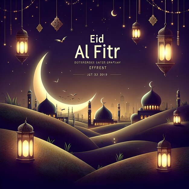 Eid Mubarak Islamic wallpaper