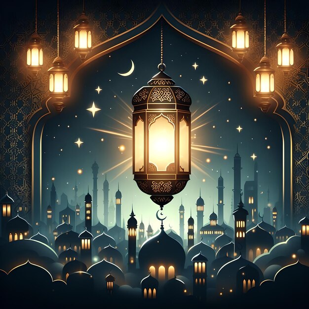 Eid Mubarak Islamic wallpaper