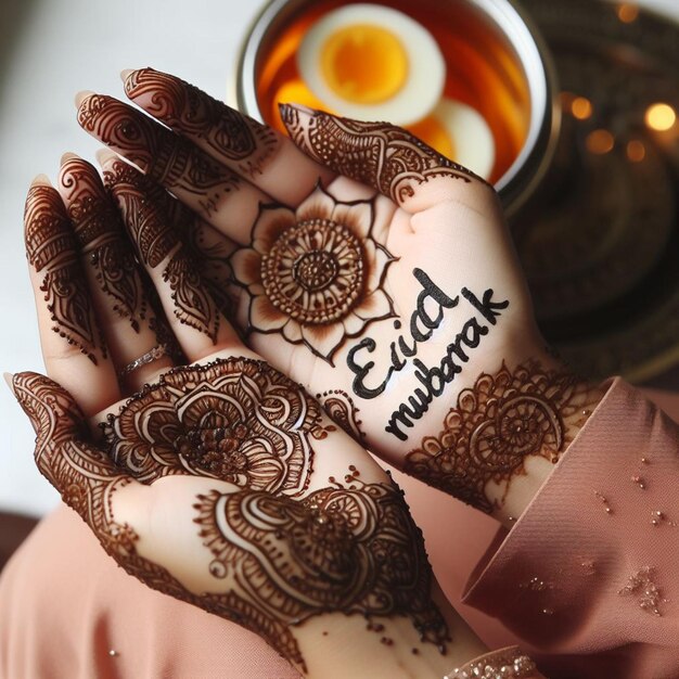 Eid Mubarak Mehandi Designs