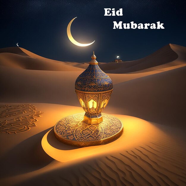 Eid Mubarak met vasten