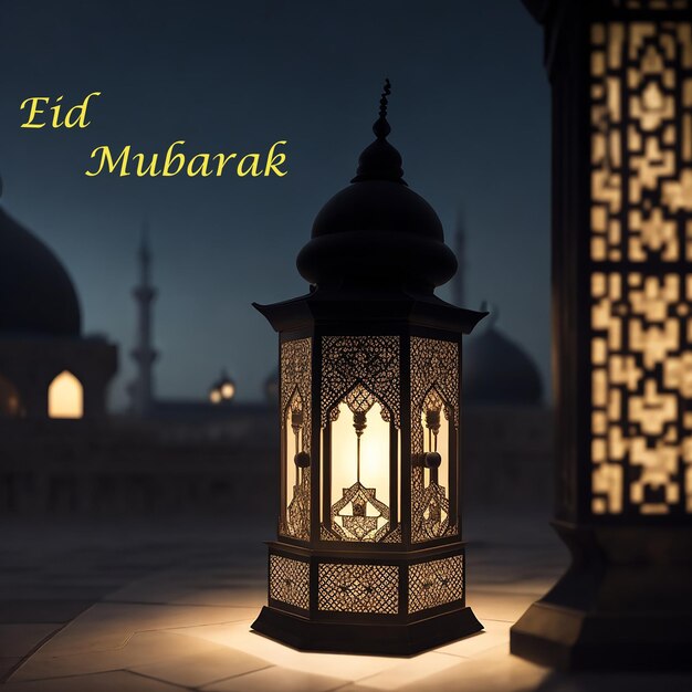 Eid Mubarak met vasten