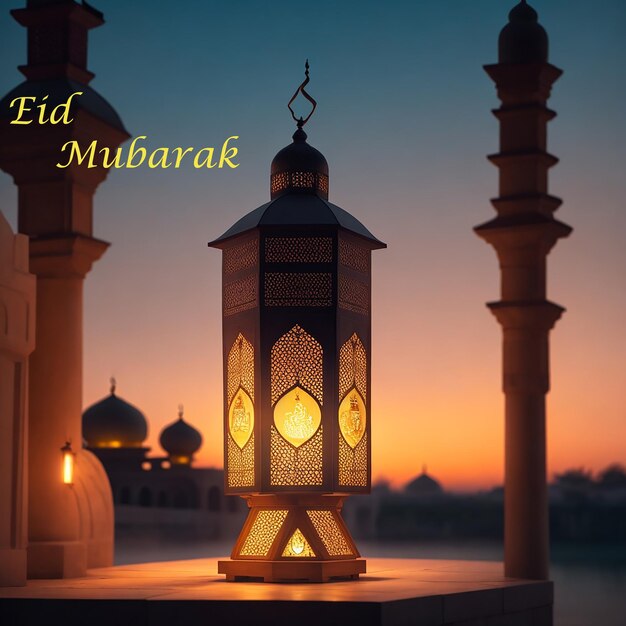 Eid Mubarak met vasten