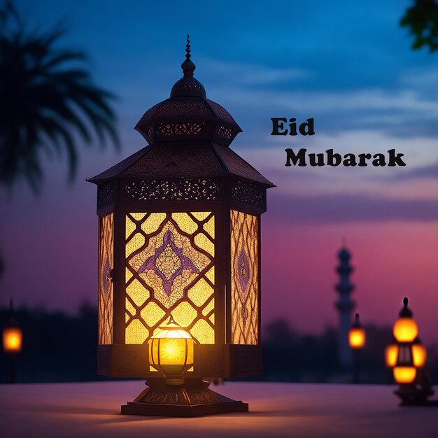 Eid Mubarak met vasten