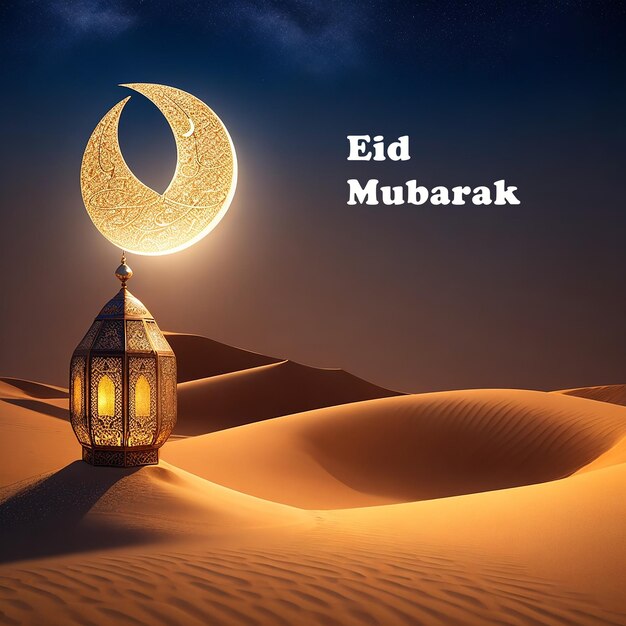 Eid Mubarak met vasten