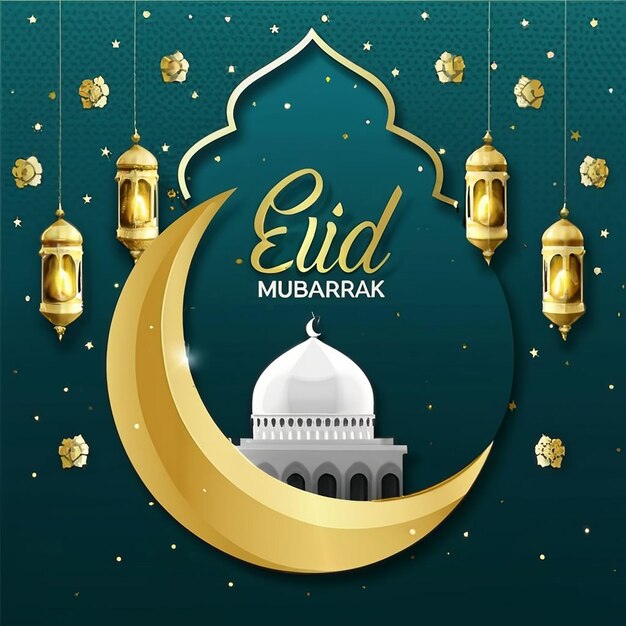 Eid Mubarak ontwerp