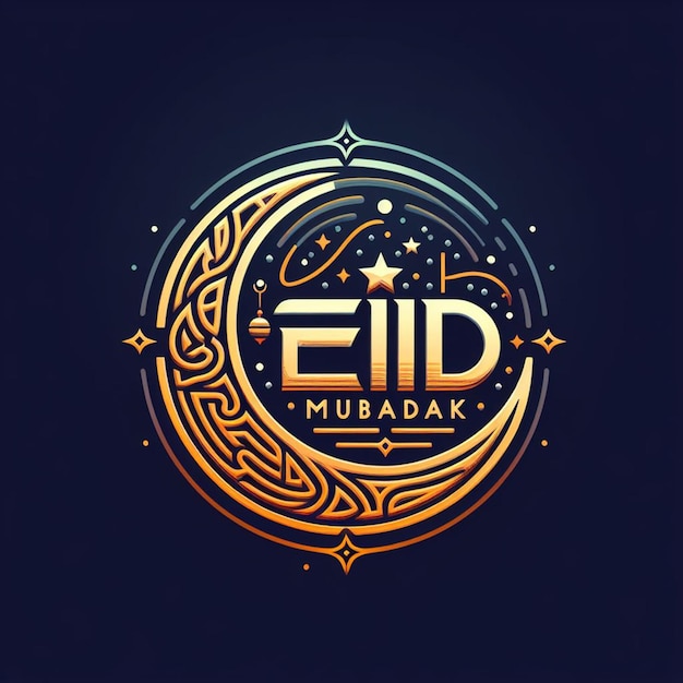 Foto eid mubarak poster banner flyer e sfondo di eid mubarak
