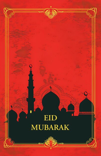 EID MUBARAK Posterontwerp