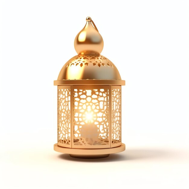 Eid mubarak and ramadan kareem greetings with islamic lantern and mosque Eid al fitr background