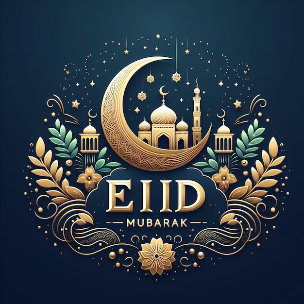 Eid Mubarak template