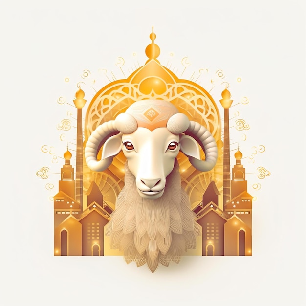 그래픽 디자인 Eid 배경 및 eid 포스터를 위한 Eid ul adha 인사말 포스터