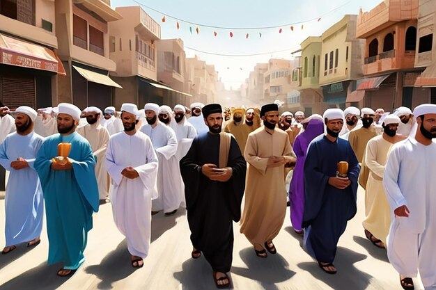 EidalAdha Procession