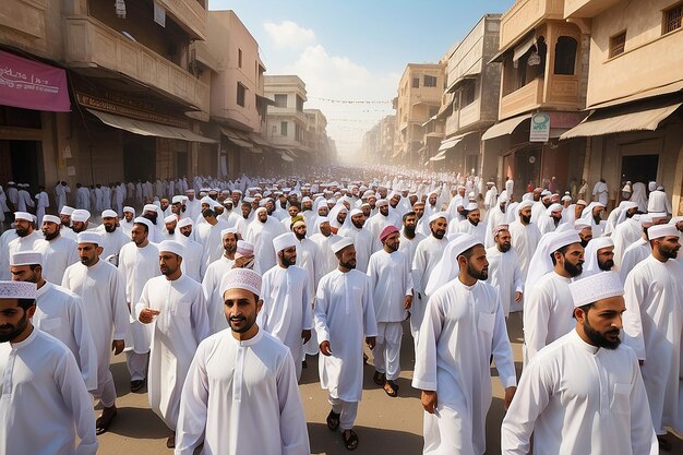 EidalAdha Procession