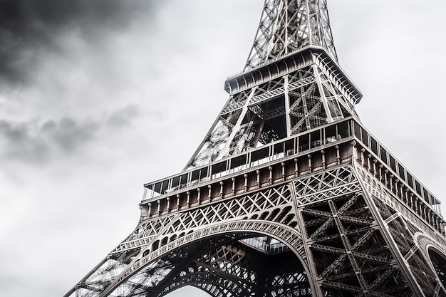 The eiffel tower is made by paris