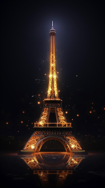 Foto la torre eiffel