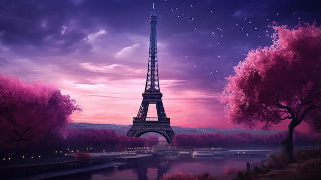 Eiffeltoren Trending HD wallpaper 8K4K2K