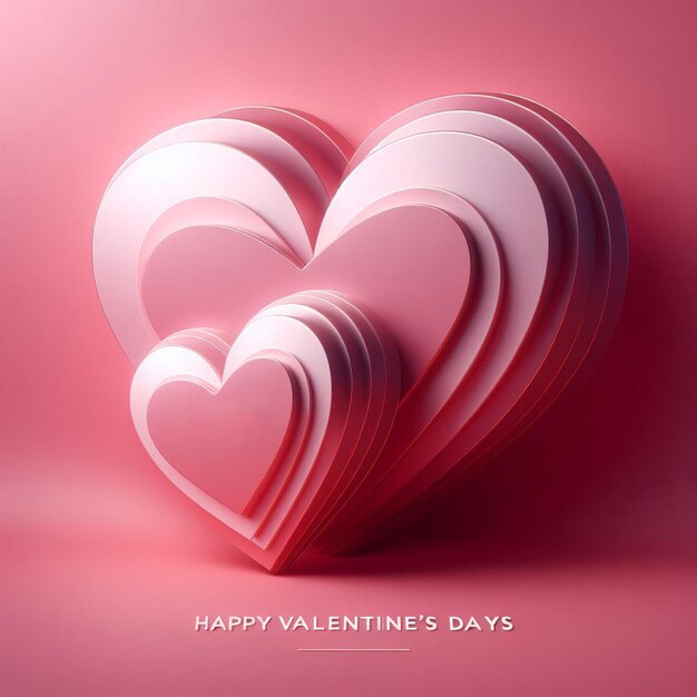 Foto eigenschappen van valentine's day greeting card